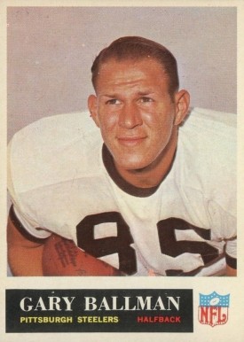 1965 Philadelphia Gary Ballman #143 Football Card