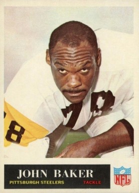 1965 Philadelphia John Baker #142 Football Card