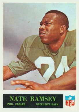 1965 Philadelphia Nate Ramsey #136 Football Card