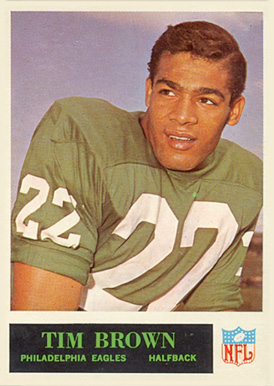 1965 Philadelphia Timmy Brown #130 Football Card