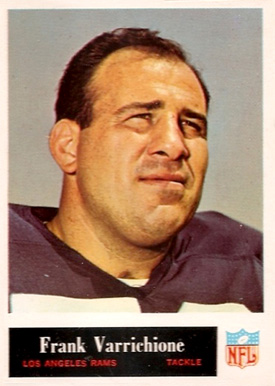 1965 Philadelphia Frank Varrichione #96 Football Card