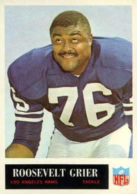 1965 Philadelphia Roosevelt Grier #88 Football Card
