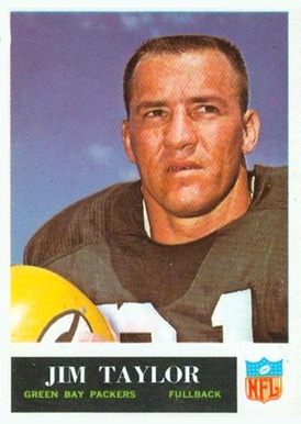 1965 Philadelphia Jim Taylor #82 Football Card