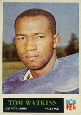 1965 Philadelphia Tom Watkins #69 Football Card
