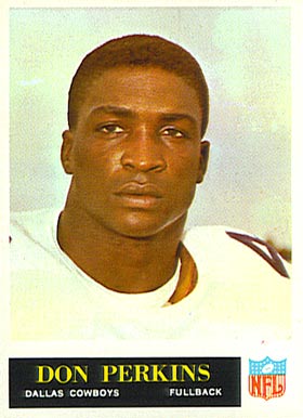 1965 Philadelphia Don Perkins #52 Football Card