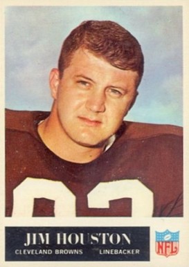 1965 Philadelphia Jim Houston #35 Football Card