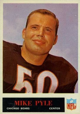 1965 Philadelphia Mike Pyle #24 Football Card