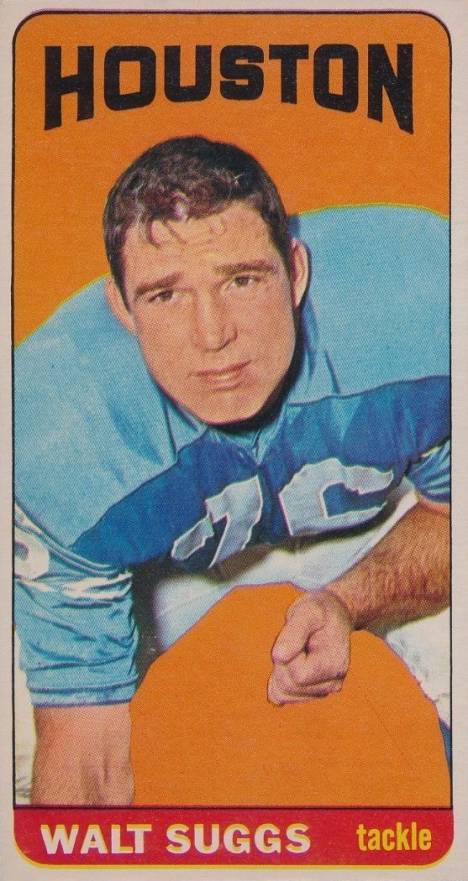 1965 Topps Walt Suggs #84 Football Card
