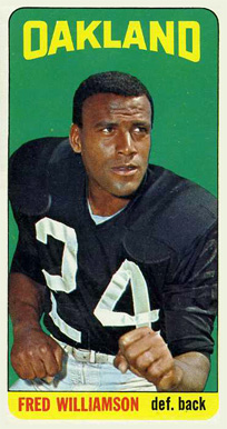 1965 Topps Fred Williamson #152 Football Card
