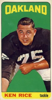 1965 Topps Ken Rice #148 Football Card