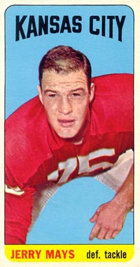 1965 Topps Jerry Mays #106 Football Card