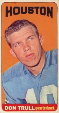 1965 Topps Don Trull #88 Football Card