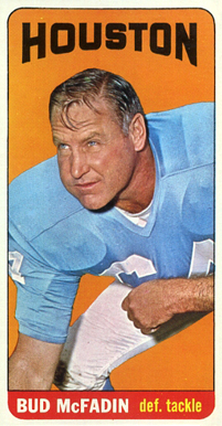 1965 Topps Bud McFadin #81 Football Card