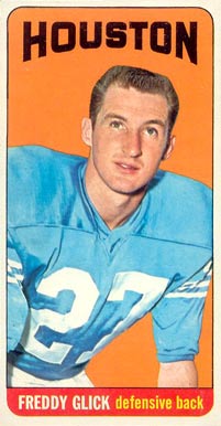 1965 Topps Freddy Glick #76 Football Card