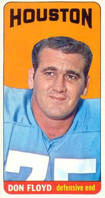 1965 Topps Don Floyd #75 Football Card