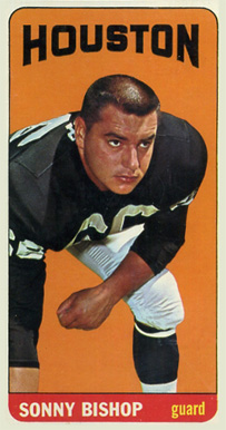 1965 Topps Sonny Bishop #68 Football Card