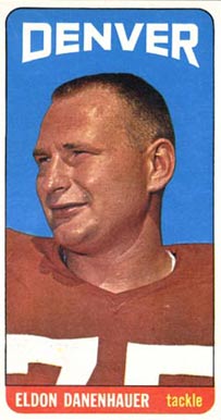 1965 Topps Eldon Danenhauer #48 Football Card