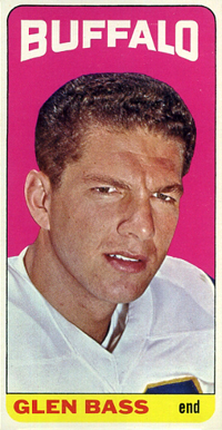 1965 Topps Glenn Bass #24 Football Card