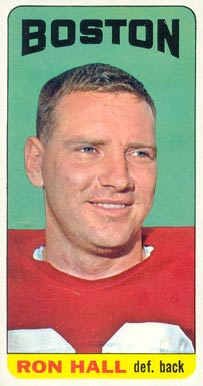 1965 Topps Ron Hall #12 Football Card