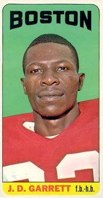 1965 Topps J.D. Garrett #9 Football Card