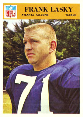 1966 Philadelphia Frank Lasky #8 Football Card