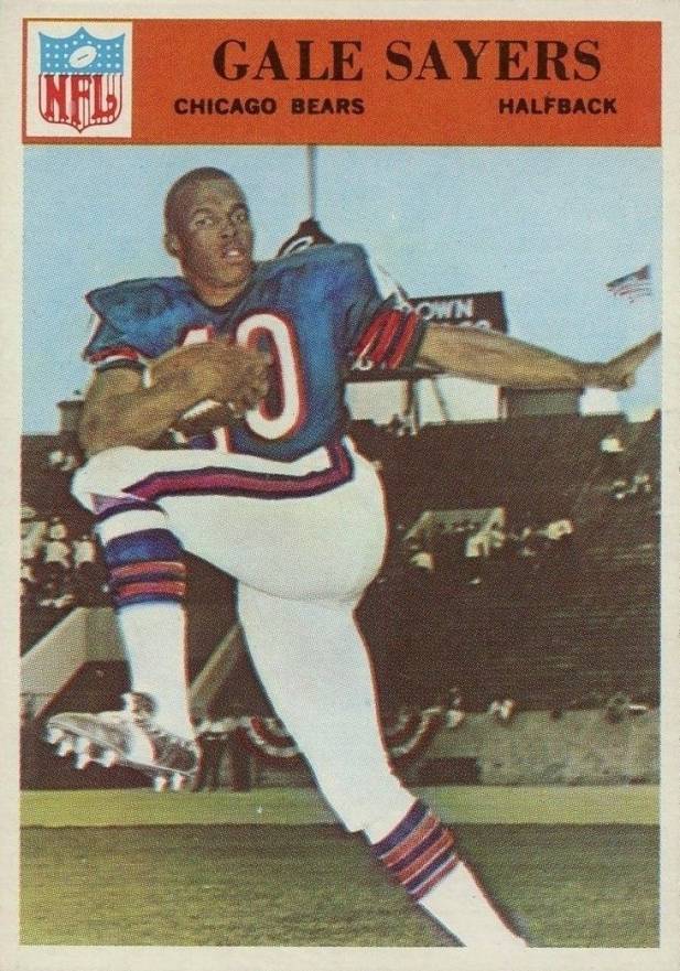 1966 Philadelphia Gale Sayers #38 Football Card
