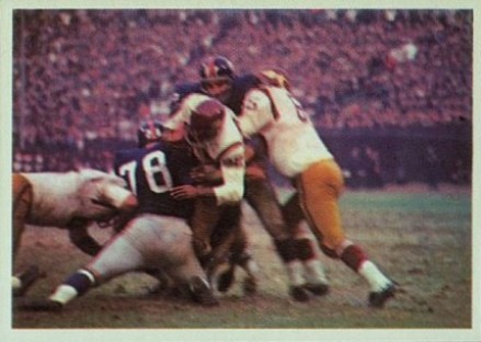 1966 Philadelphia Washington Redskins #195 Football Card