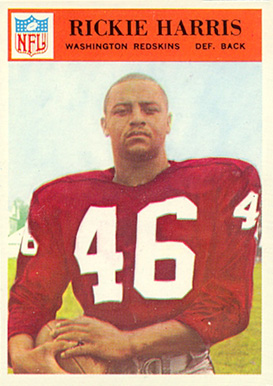 1966 Philadelphia Rickie Harris #184 Football Card