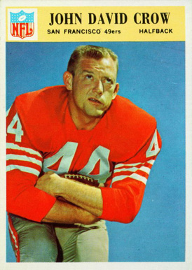1966 Philadelphia John David Crow #175 Football Card