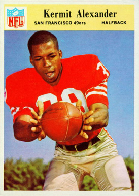 1966 Philadelphia Kermit Alexander #171 Football Card