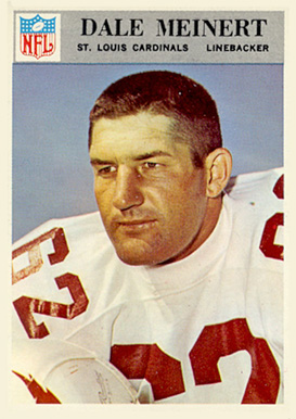 1966 Philadelphia Dale Meinert #164 Football Card