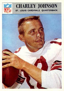1966 Philadelphia Charlie Johnson #163 Football Card