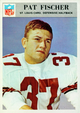 1966 Philadelphia Pat Fischer #162 Football Card
