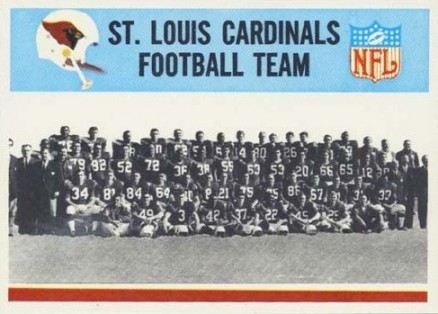 1966 Philadelphia St. Louis Cardinals #157 Football Card
