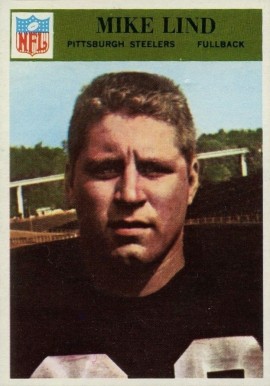 1966 Philadelphia Mike Lind #152 Football Card