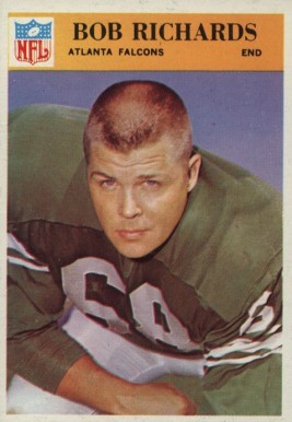 1966 Philadelphia Bob Richards #10 Football Card