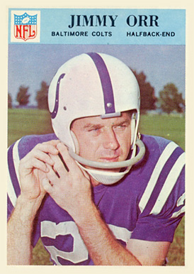 1966 Philadelphia Jimmy Orr #22 Football Card