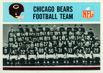 1966 Philadelphia Chicago Bears #27 Football Card