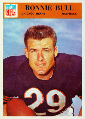 1966 Philadelphia Ronnie Bull #30 Football Card