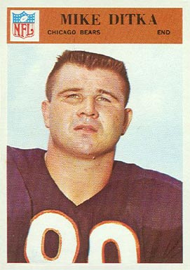 1966 Philadelphia Mike Ditka #32 Football Card