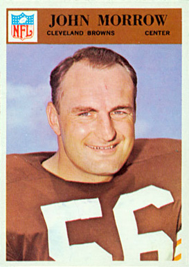 1966 Philadelphia John Morrow #47 Football Card