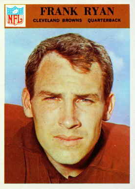 1966 Philadelphia Frank Ryan #49 Football Card
