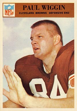 1966 Philadelphia Paul Wiggin #51 Football Card