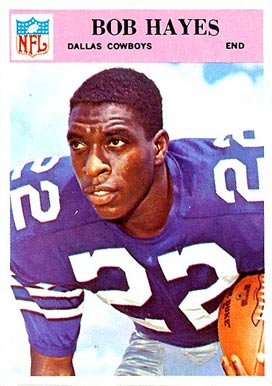 1966 Philadelphia Bob Hayes #58 Football Card