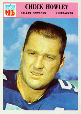 1966 Philadelphia Chuck Howley #59 Football Card