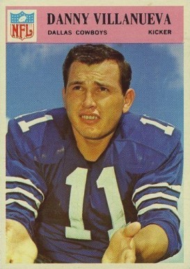 1966 Philadelphia Danny Villanueva #64 Football Card