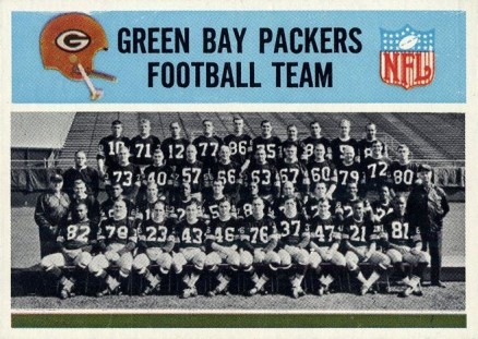 1966 Philadelphia Green Bay Packers #79 Football Card