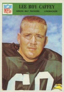 1966 Philadelphia Lee Roy Caffey #81 Football Card