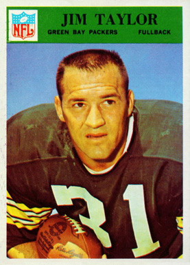 1966 Philadelphia Jim Taylor #89 Football Card