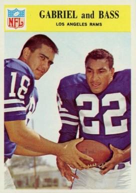 1966 Philadelphia Gabriel & Bass #94 Football Card
